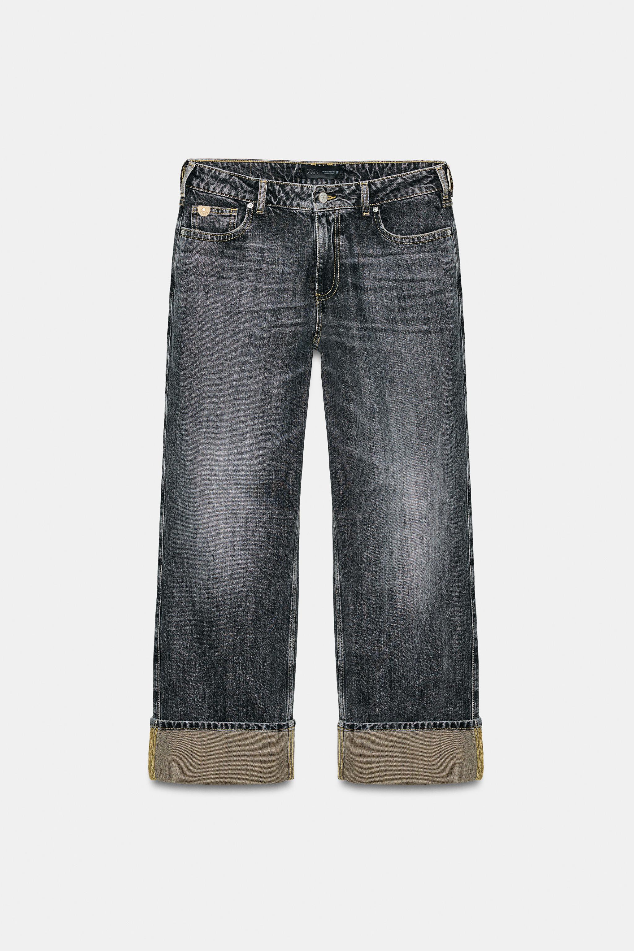 Z1975 MID-RISE CUFFED STRAIGHT JEANS